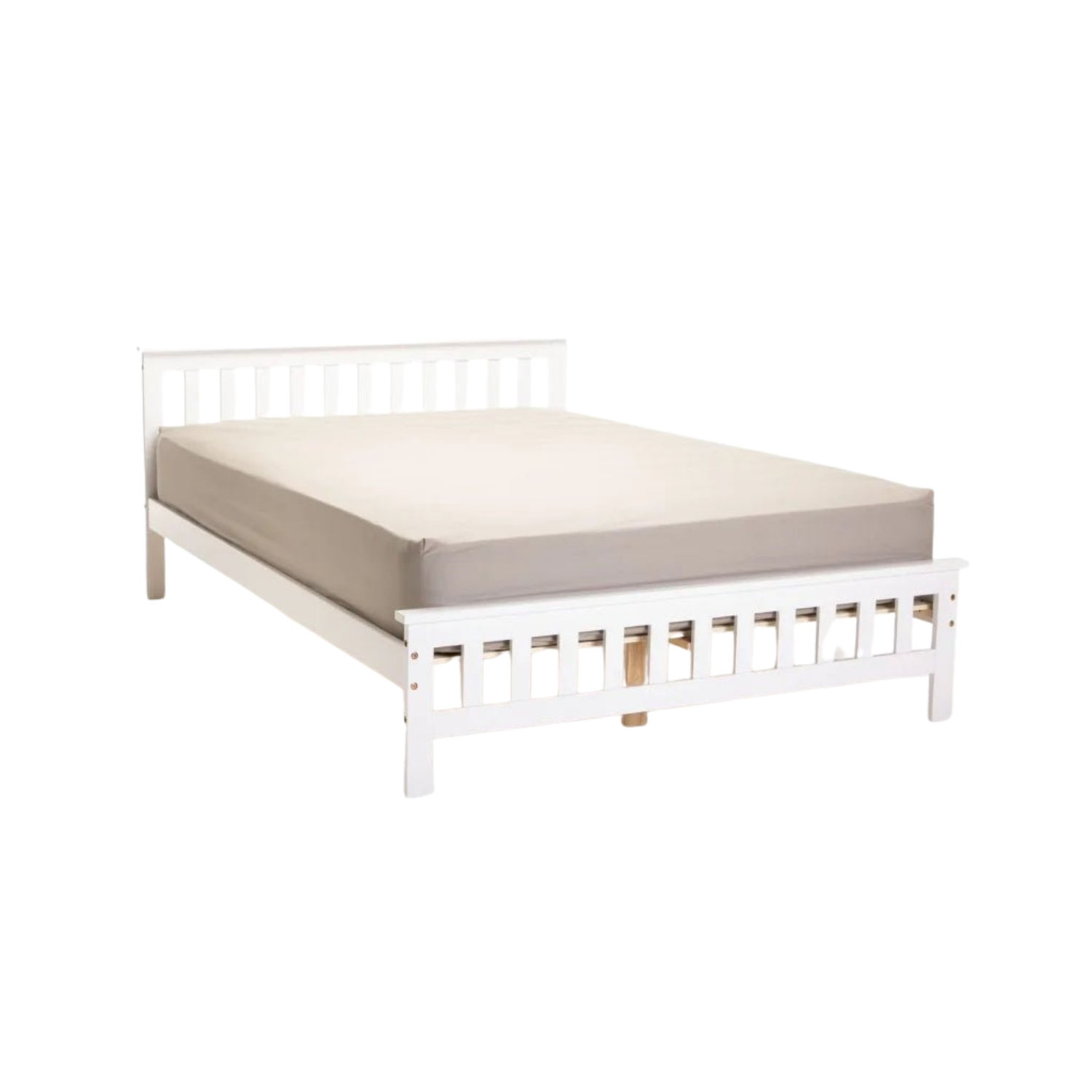 Classic Wooden Double Bed Frame