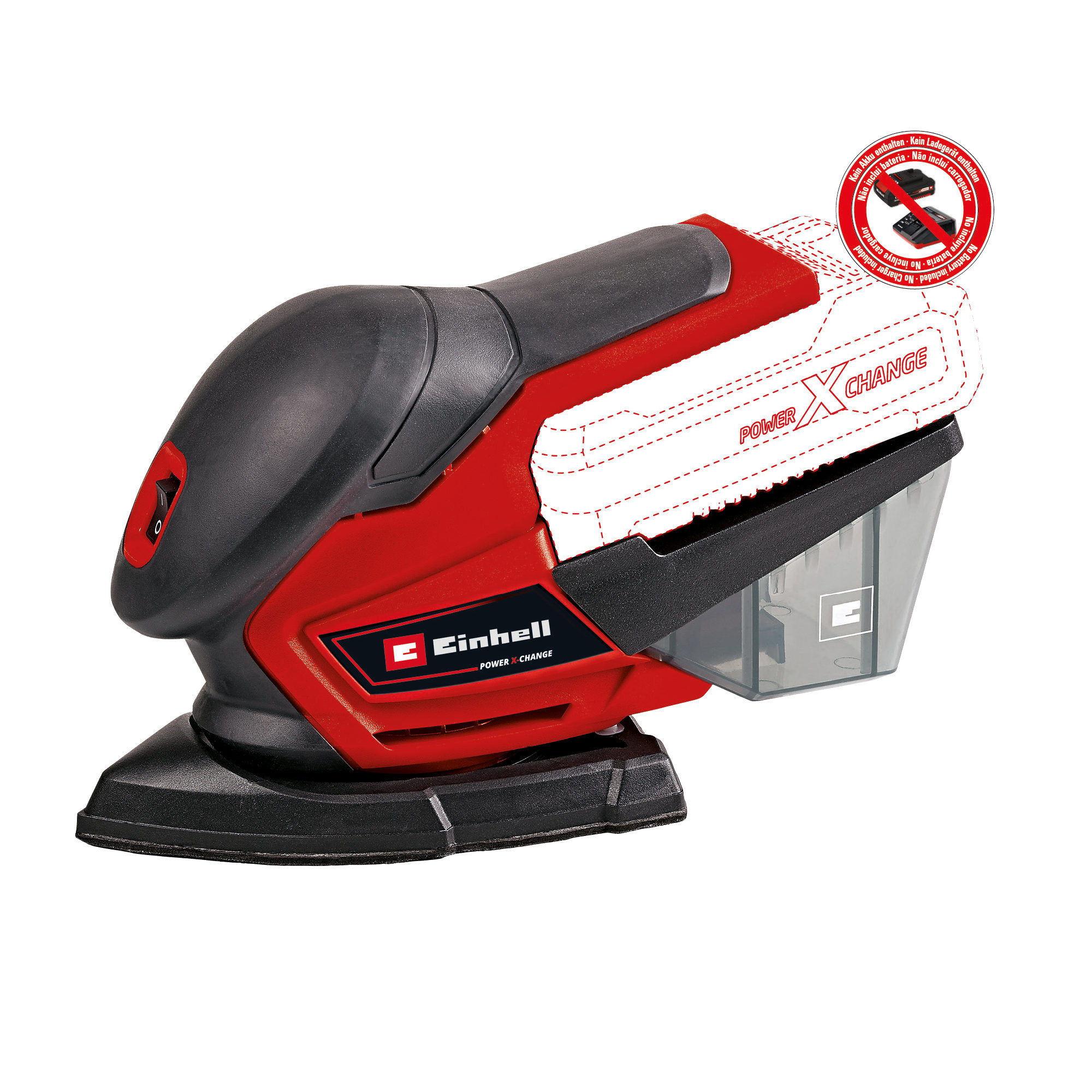 EINHELL - Sander Multi Cordless 18V 150mm - TE-OS 18/150 Li Solo