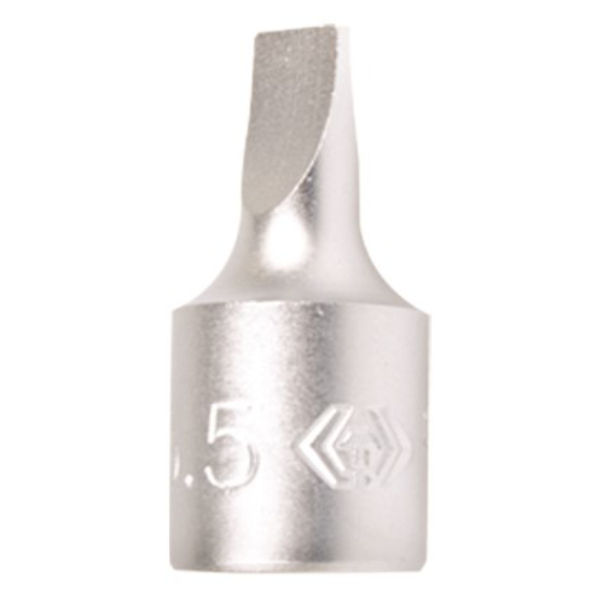 King Tony - Socket Bit 1/4" Flat 1.2 X 0.8Mm - 2 Pack
