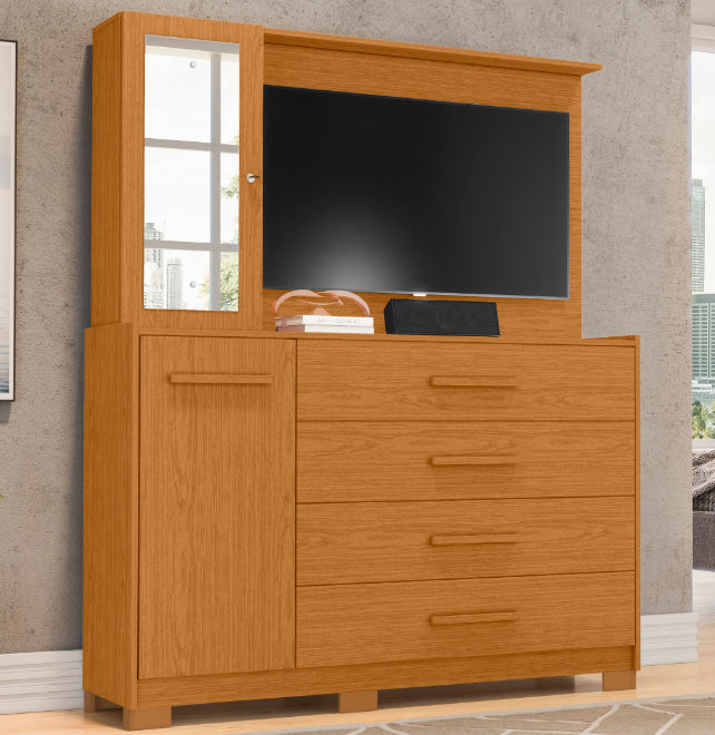 Ilhabela Chest Of Draw Dresser - Cinnamon