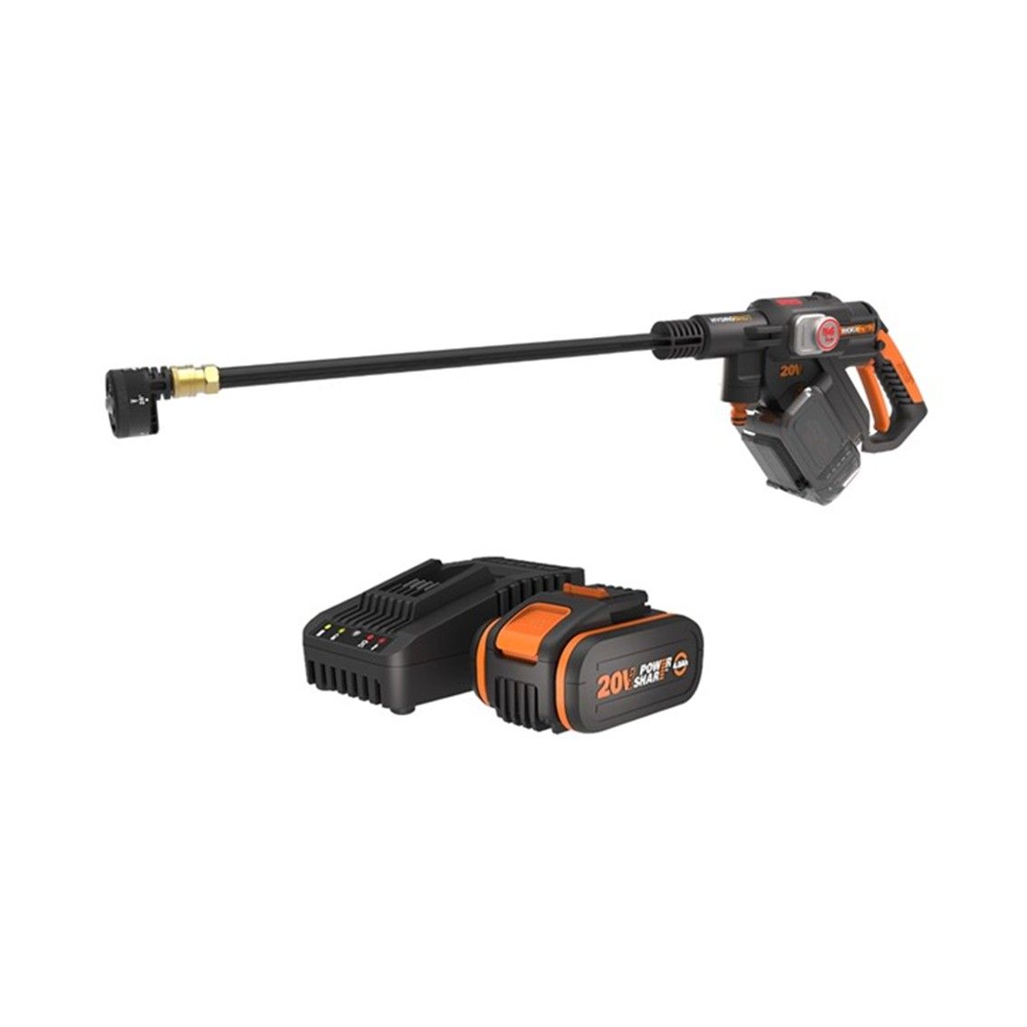 WORX NITRO Hydroshot 56 Bar 20V KIT