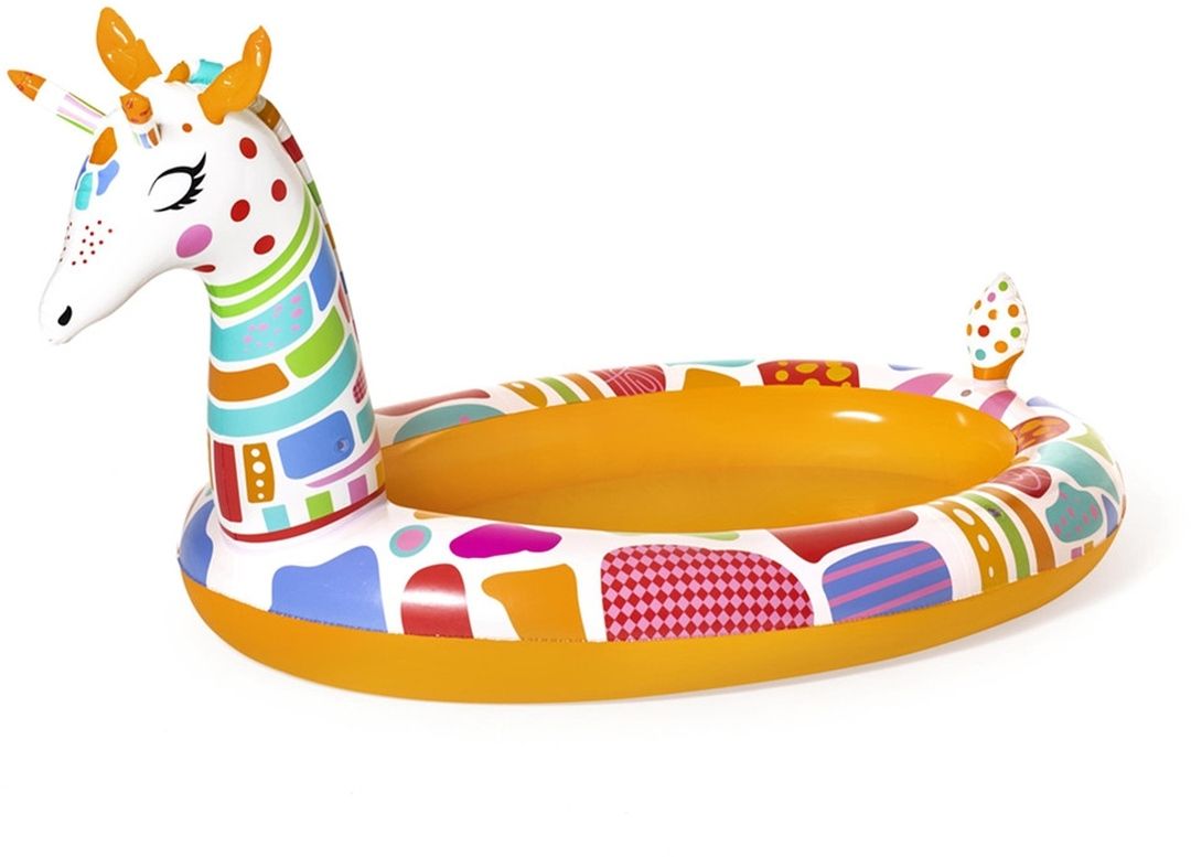 Bestway Groovy Giraffe Sprayer Pool 2.66 x 1.57 x 1.27m