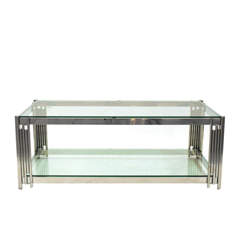 GOF Furniture - Homefront Coffee Table, Silver