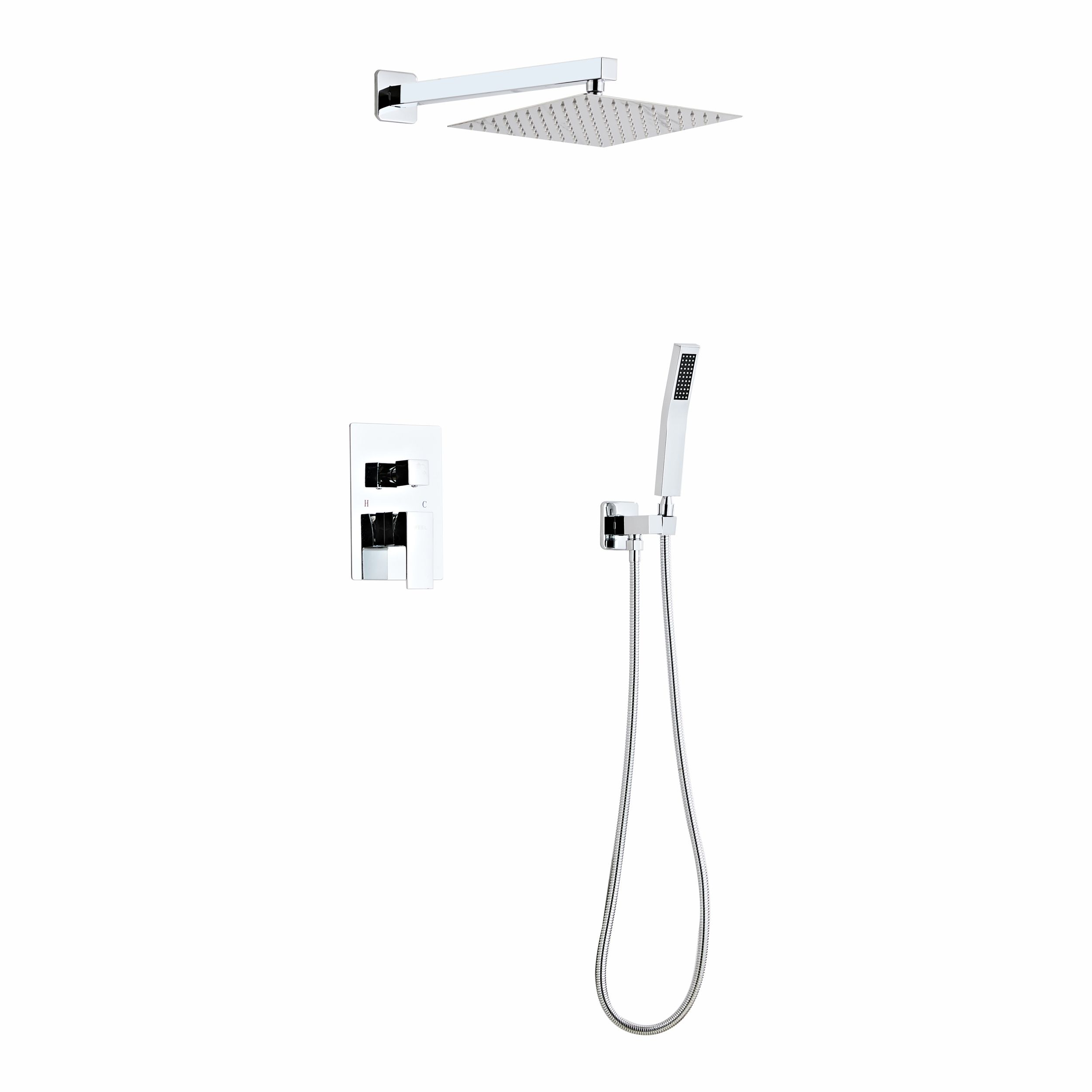 Bath Mixer Tap Shower Mixer Set F-A822C-A Chrome