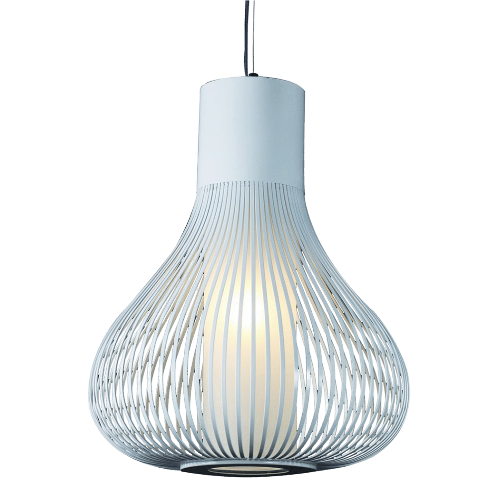 Pendant Lighting – Scandinavian Range – White Metal