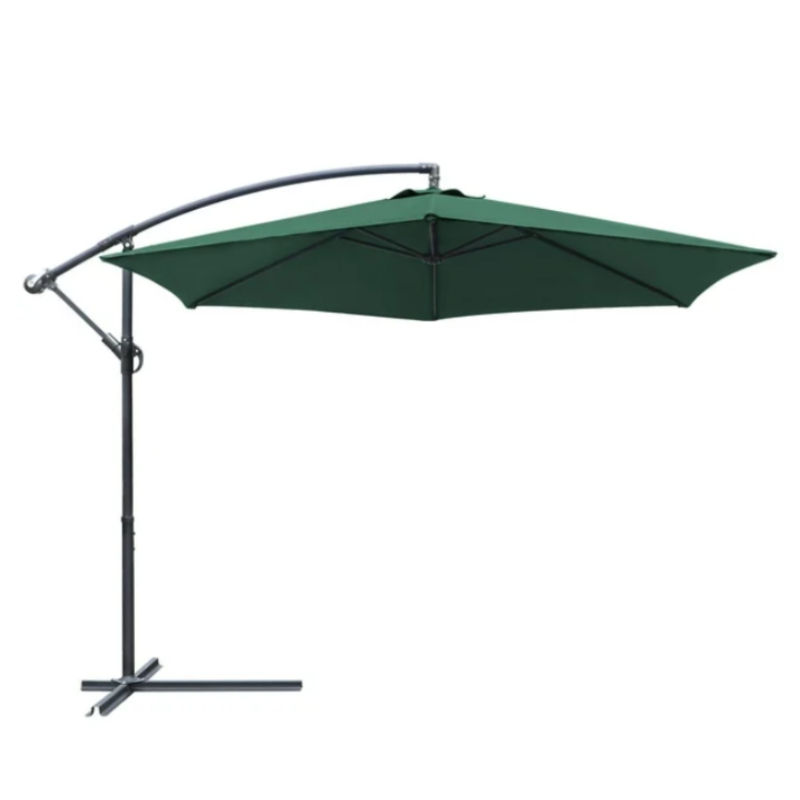 Shayd - 3M Outdoor Patio Cantilever Umbrella - Green