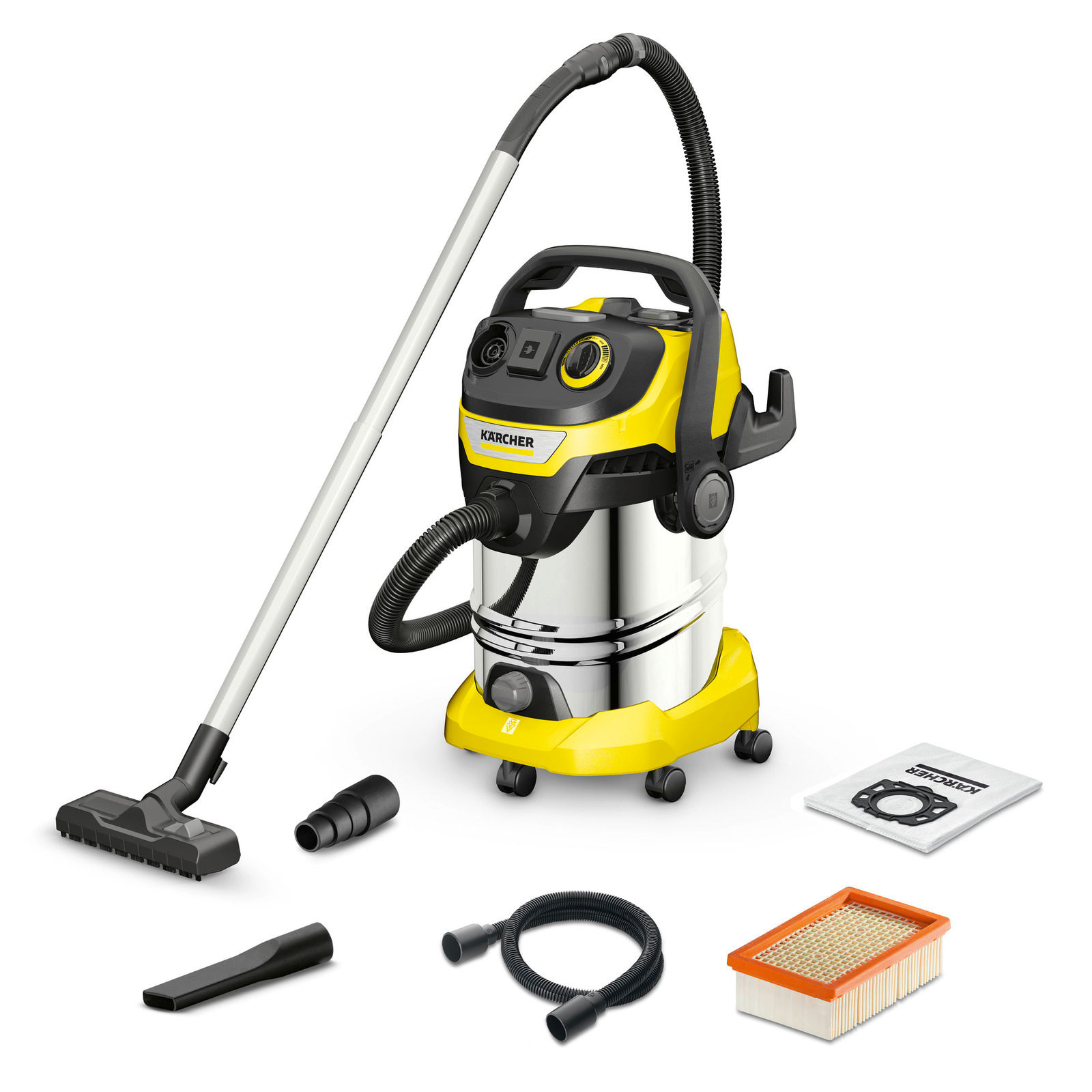 Wet and dry vacuum cleaner WD 6 PS V-30/6/22/T