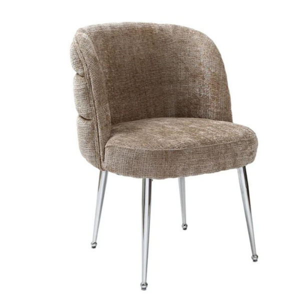 Livia Dining Chair-Beige