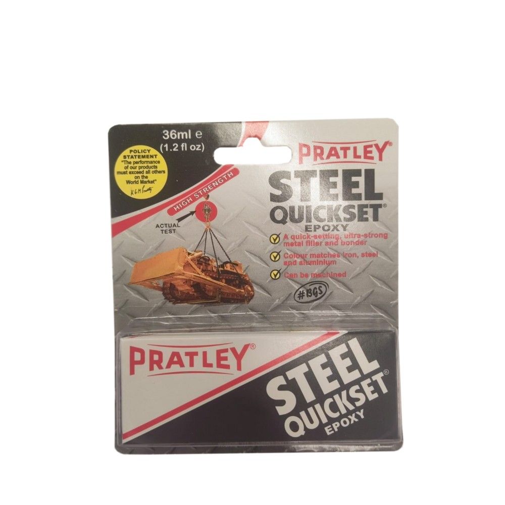 Pratley Steel Quickset Epoxy 36ml
