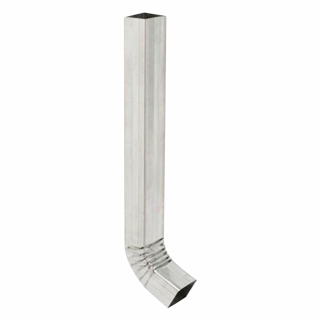 Galvanized Steel Square Downpipe 100mm x 75mm x 2.7m