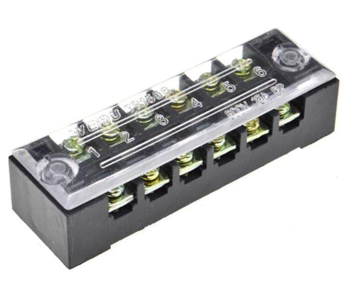 Barrier Power Terminal Block 25 A 600 V 6 P Tb Tc 25 6 P