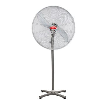 Eurolux Hurricane Standing Fan 2 Blades Silver