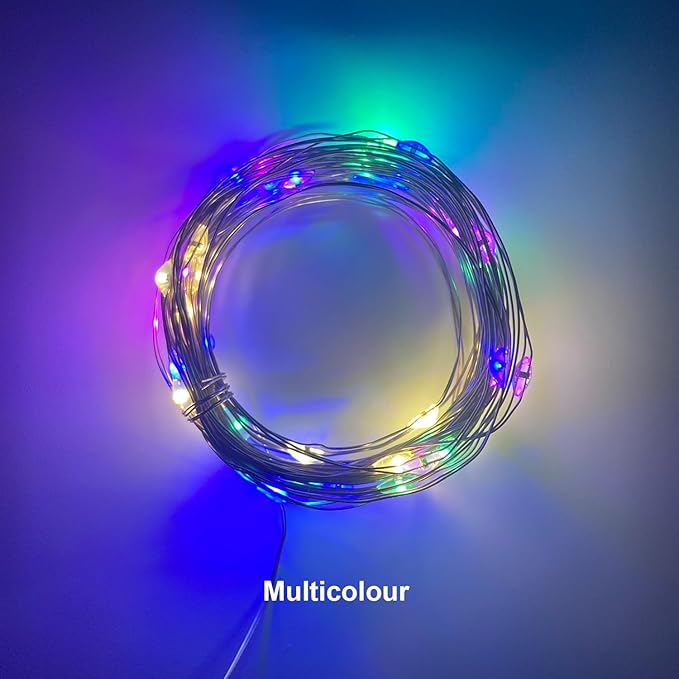 10M USB Powered Copper Wire Fairy Lights PACK OF 50 RGB - ZYF-D237