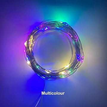 10M USB Powered Copper Wire Fairy Lights PACK OF 50 RGB - ZYF-D237