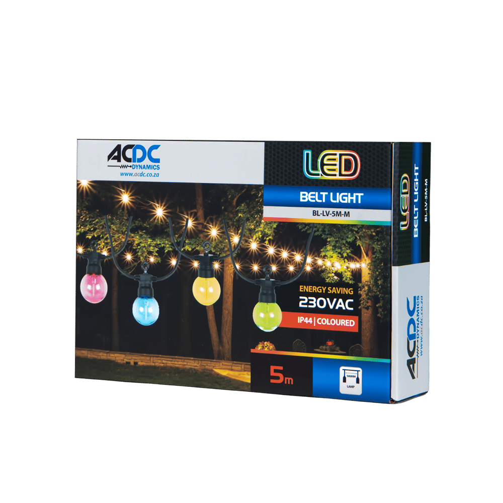 5 Meter Multi-Colour Belt Light Golf Ball
