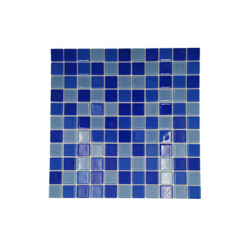 Mosaic Glass - Sapphire Blue 25mm - 300x300 (per sheet)