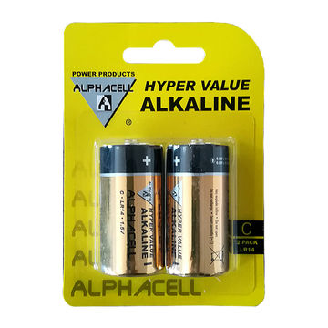 Alkaline HYPERVALUE C 2pc Carded