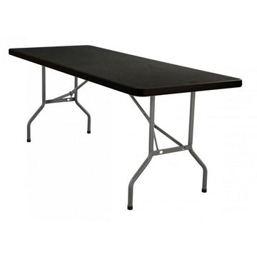 1.8m Folding Table- Black