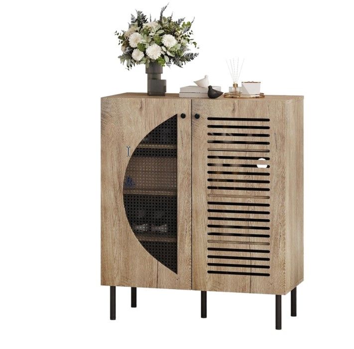 ECCONO 2 door wine cabinet