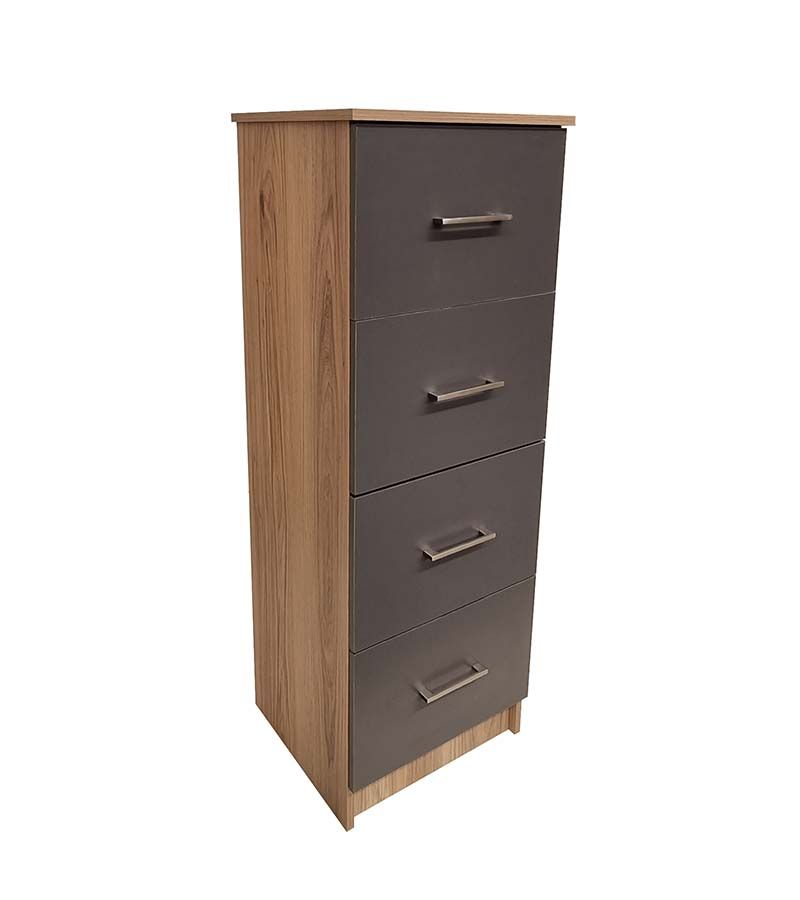 Colchester Hanging Folder Chest - Sahara & Storm Grey