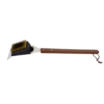 Alva-Premium Grill Care Brush/Scraper Kit
