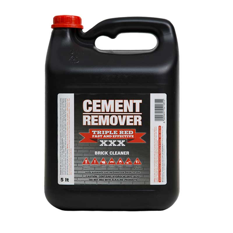 TRIPLE RED Cement Remover 5 Litre