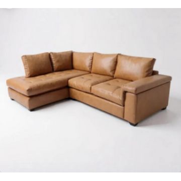 Harper Leather Sofa Right Sided