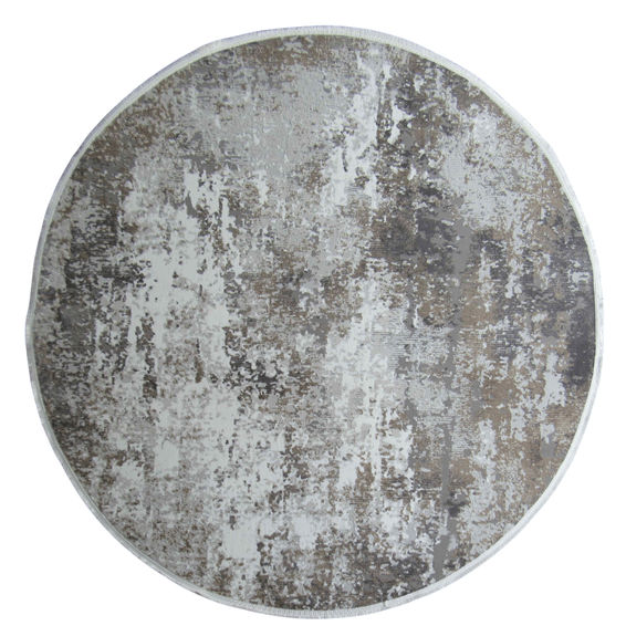 BK Carpets & Rugs – Natural Earth Round Rug -Brown , Grey & White - 2 ...