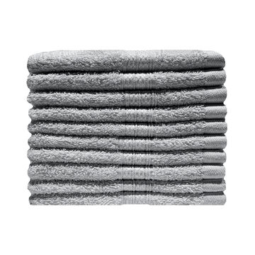 Bunty's Plush 450GSM Face Cloths - 030x030cms - High Rise(10pc Pack)