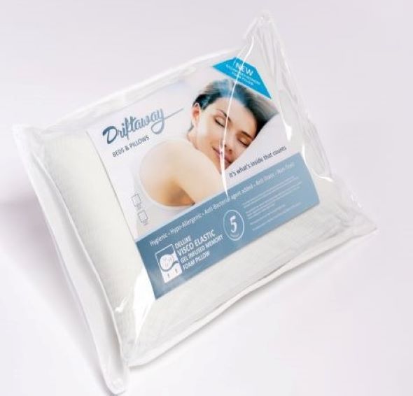 Driftaway Heavy Classic Gel Memory Foam Pillow | LEROY MERLIN South Africa