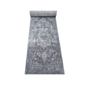 BK Carpets & Rugs - Vintage Grey Passage Runner Carpet - 80cm x 5m -  Grey