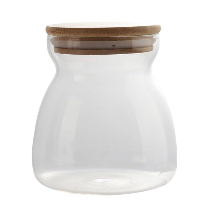 Olala Bamboo Storage Jar 600 ml