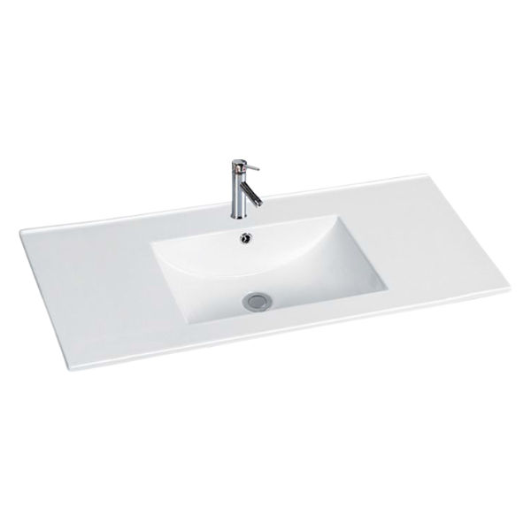 VANITY BASIN - WHITE - 1200X460X170MM