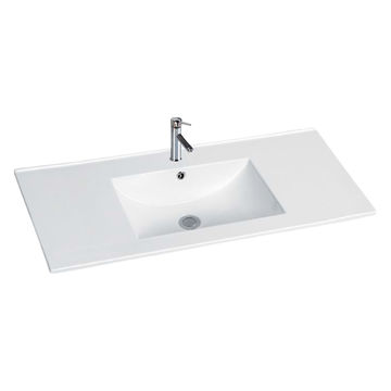 VANITY BASIN - WHITE - 1200X460X170MM
