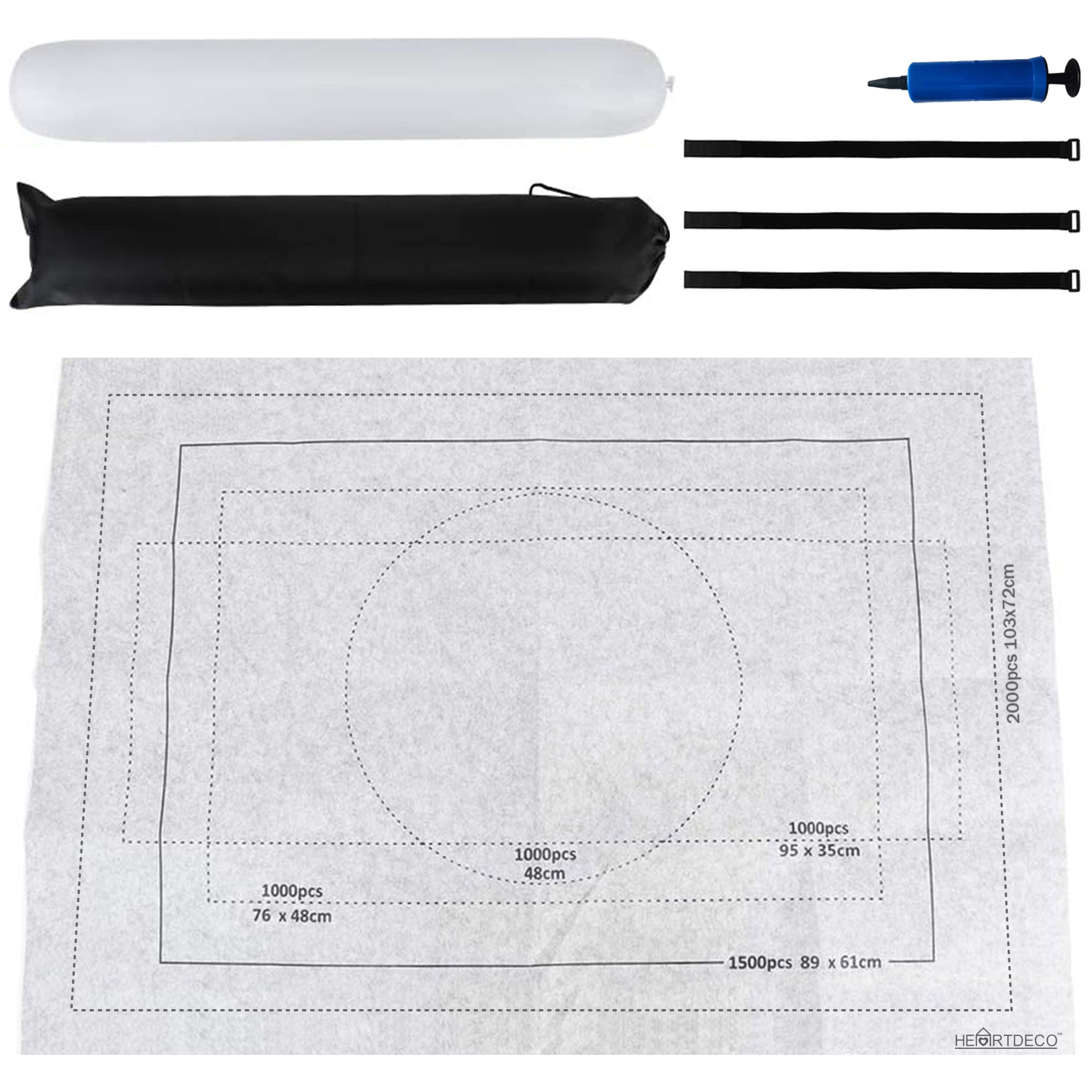 2000 Pieces Puzzle Storage Felt Mat