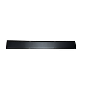 Devario Premio Shower Channel Solid Plate 600mm S/S - Matt Black