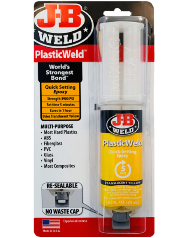 J-B Weld PlasticWeld - Syringe