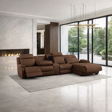 Prestige Home - Vuyo Recliner Lounge Suite - Brown