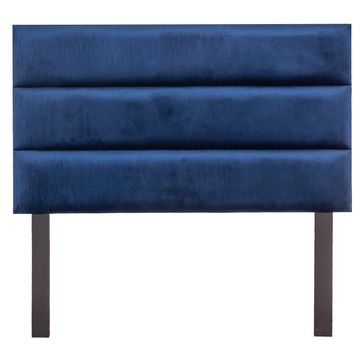 Sky Headboard - Blue Velvet - Double