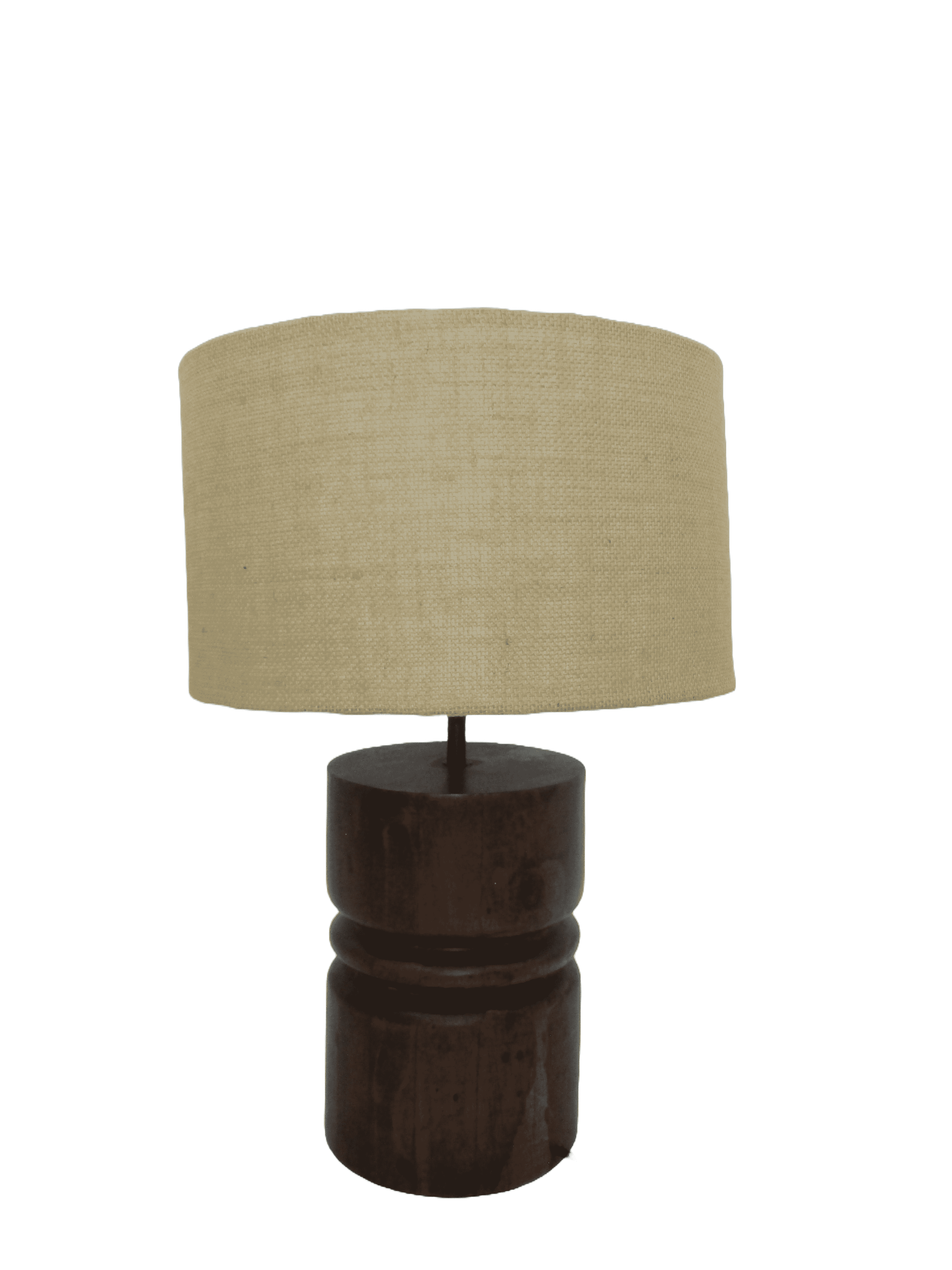Solid Wood Table Lamp + Shade | HESSIAN