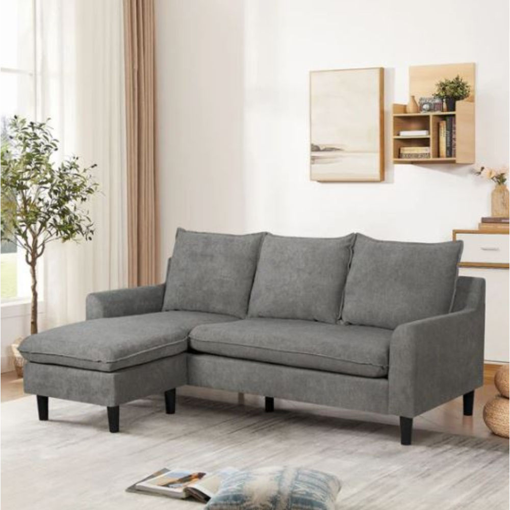 Wendy Grey Reversible L Shape Sofa