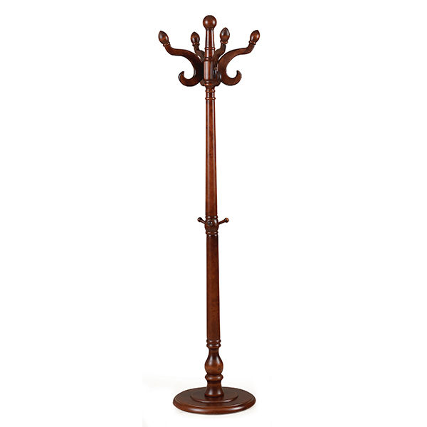 Coat Hangers - Wooden - Mahogany Colour