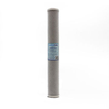 SUPERPURE 20 inch Carbon Block Water Filter Replacement Cartridge