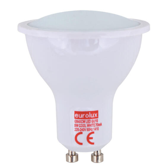  led light bulb plastic GU10 5w cool white