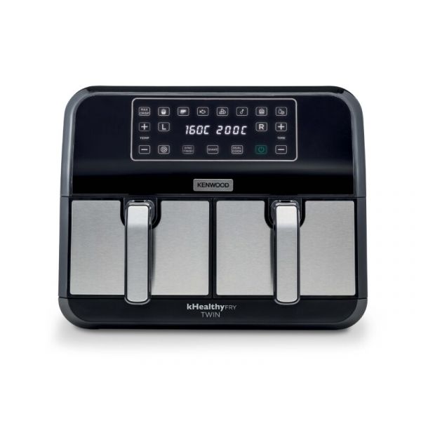 Kenwood HFM75.000MB KW Dual airfryer BlackMetal ZA