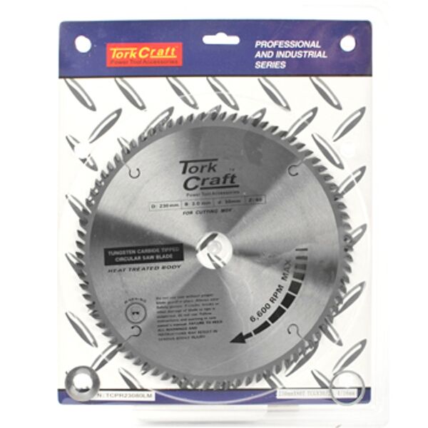 Blade Tct 230 X 80T 30/1/16 Tcg Positive Profesional Industrial