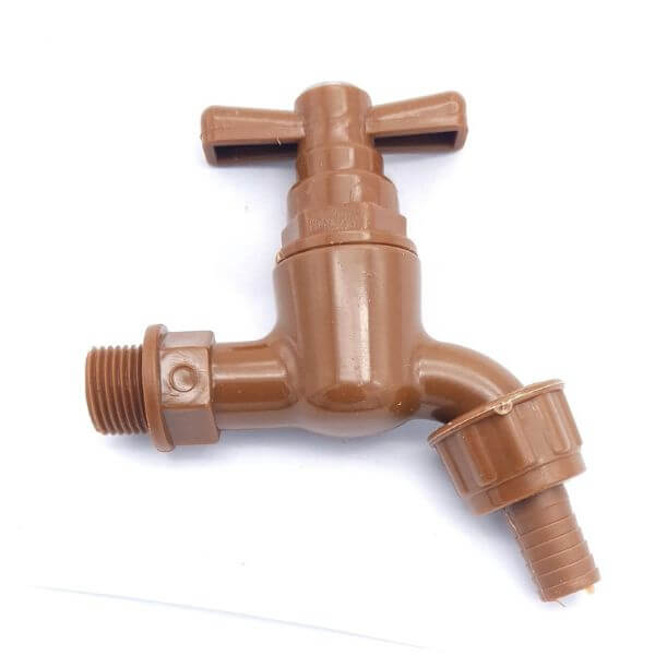 Brown Plastic Tap
