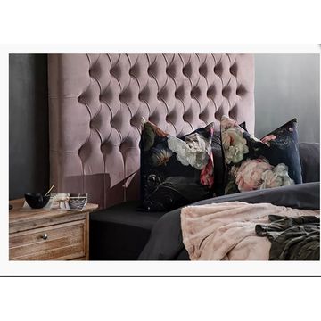 Kate Headboard - King - Velvet Pink