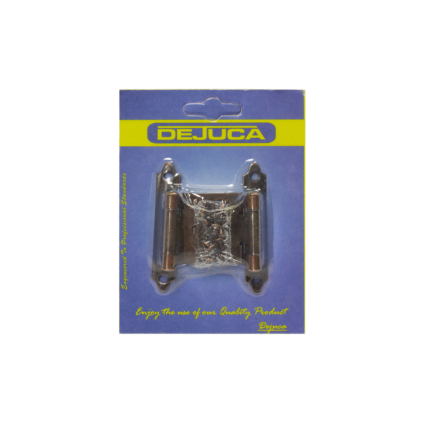 Dejuca - Self Closing Hinge - Antique - Copper - 1pair/Card  - 8 Pack
