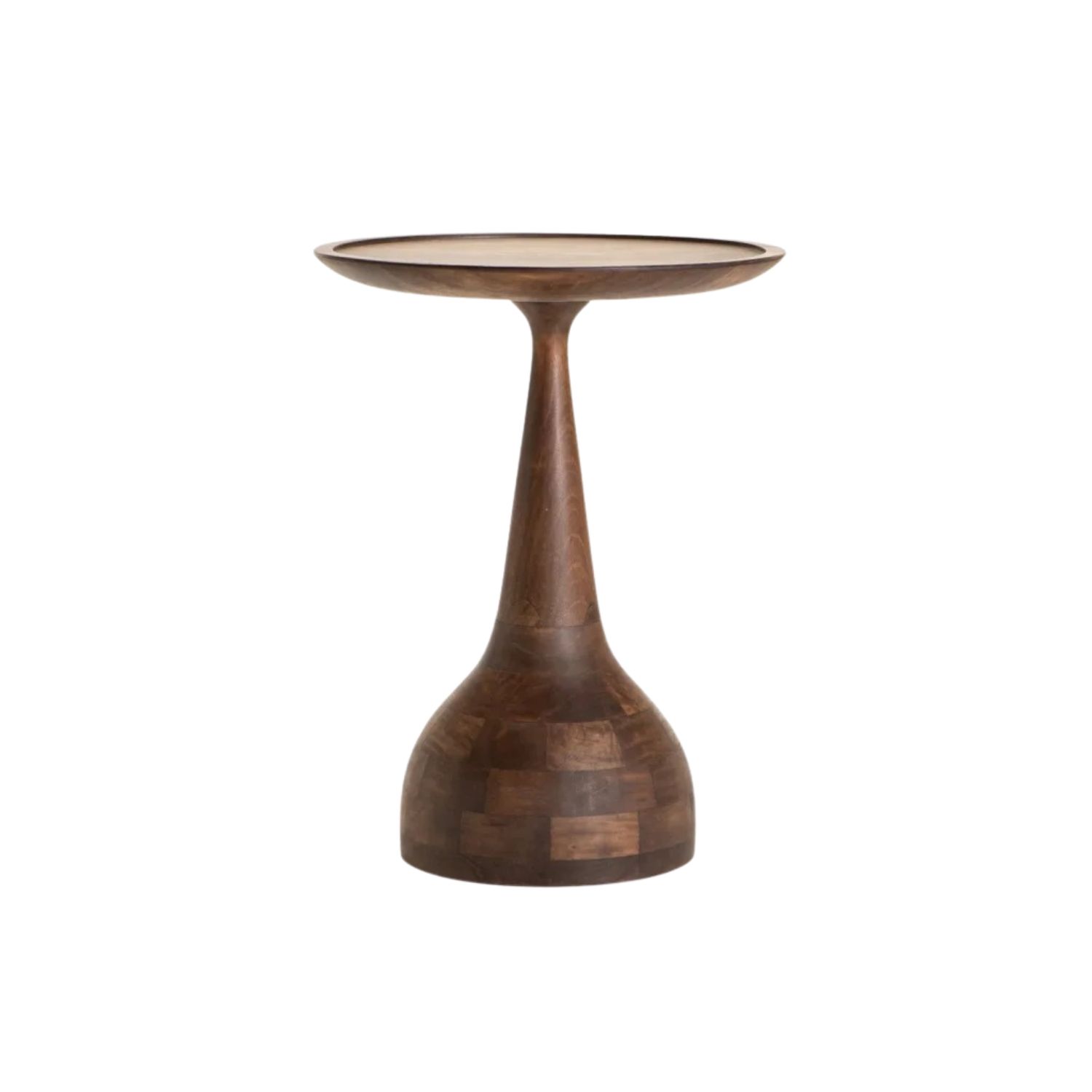 Solid Mango Wood Side Table
